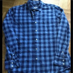 Boden Men’s Checked Cotton Shirt Size Medium